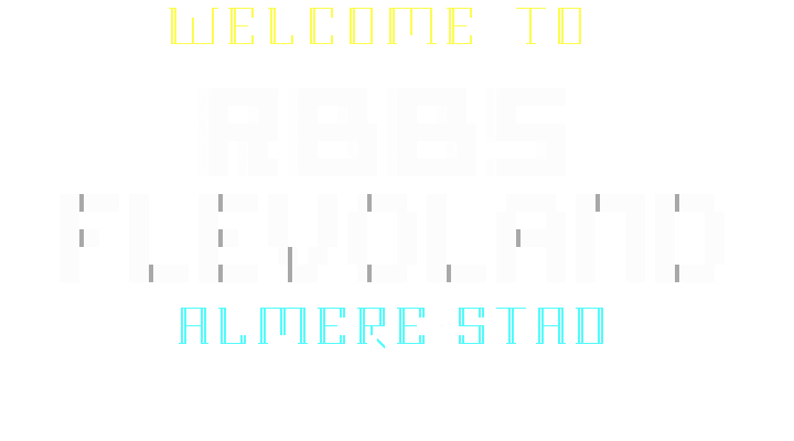 Initial logon screen of RBBS_Flevoland