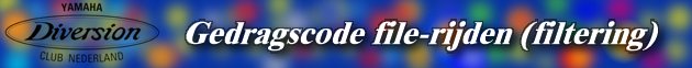 Gedragscode file-rijden (filtering)