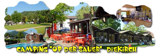 Camping 'Op der Sauer', Diekirch