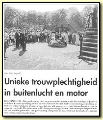 Geschenk van de Yamaha Diversion Club Nederland