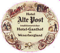 Hotel 'Alte Post' in Boffzen